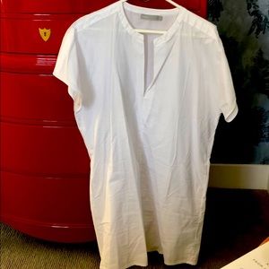 White Vince Cotton Dress